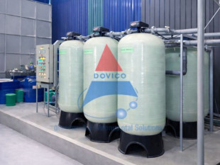 Hệ thống xử lý nước sông cấp cho lò hơi